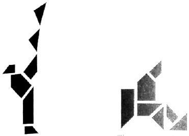 A man with a number of boxes;
 a tired man taking seat